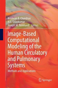 Image-Based Computational Modeling of the Human Circulatory and Pulmonary Systems