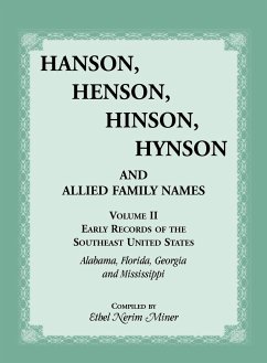 Hanson, Henson, Hinson, Hynson, and Allied Family Names, Volume 2 - Miner, Ethel Nerim