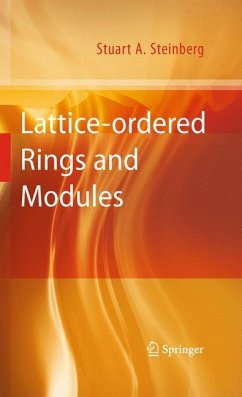 Lattice-ordered Rings and Modules - Steinberg, Stuart A.