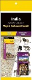 India Adventure Set: Map & Naturalist Guide [With Charts]