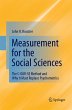 Measurement for the Social Sciences - Bild 1