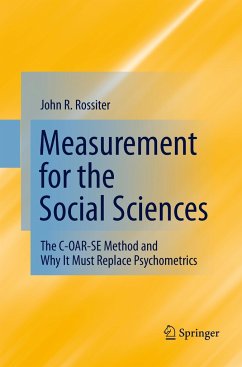 Measurement for the Social Sciences - Rossiter, John R.