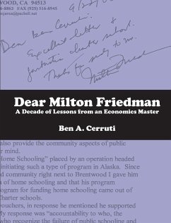 Dear Milton Friedman - Cerruti, Ben