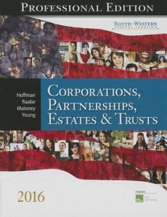 South-Western Federal Taxation 2016: Corporations, Partnerships, Estates and Trusts, Professional Edition (with H&r Block CD-ROM) - Hoffman, Jr.; Raabe, William A.; Maloney, David M.