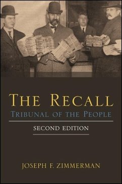 The Recall, Second Edition: Tribunal of the People - Zimmerman, Joseph F.