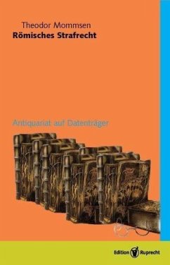 Römisches Strafrecht (eBook, PDF) - Mommsen, Theodor
