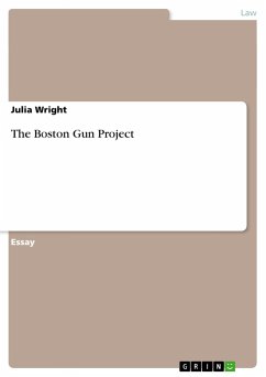 The Boston Gun Project - Wright, Julia