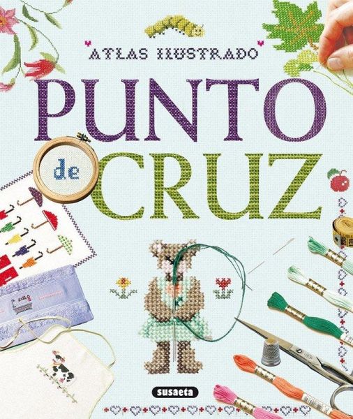 Atlas ilustrado punto de cruz