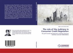 The role of the Judiciary in Consumer Credit Regulation