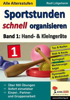 Sportstunden schnell organisieren (eBook, ePUB) - Lütgeharm, Rudi