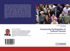 Community Participation in Cultural Tourism - Odege Williams, Dorcas;Mueke, Mumo