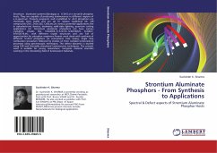 Strontium Aluminate Phosphors - From Synthesis to Applications - Sharma, Suchinder K.