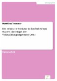 Die ethnische Struktur in den baltischen Staaten im Spiegel der Volkszählungsergebnisse 2011 (eBook, PDF)