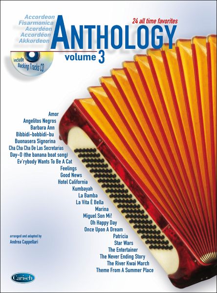 VARIOUS ARR. CAPPELL: ACCORDION ANTHOLOGY VOL3 ACCORDIONCD