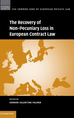 The Recovery of Non-Pecuniary Loss in European Contract Law - Palmer, Vernon V.