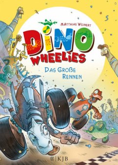 Das große Rennen / Dino Wheelies Bd.2 - Weinert, Matthias