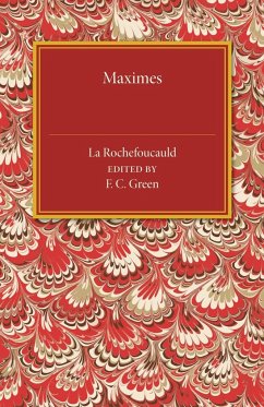 Maximes - De La Rochefoucauld, Francois