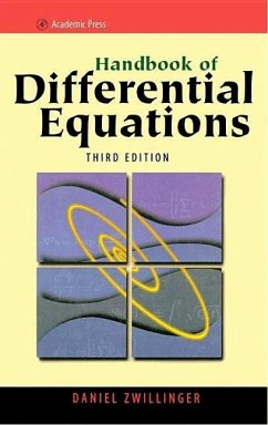 Handbook of Differential Equations - Zwillinger, Daniel