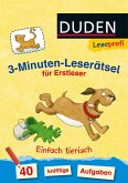 Leseprofi - 3-Minuten-Leserätsel für Erstleser: Einfach tierisch