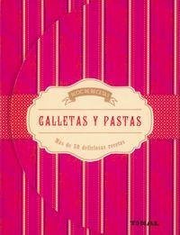 Cover Bloc de recetas. Galletas y pastas