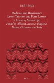 Medieval and Renaissance Letter Treatises and Form Letters