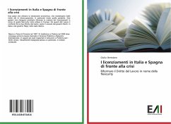 I licenziamenti in Italia e Spagna di fronte alla crisi