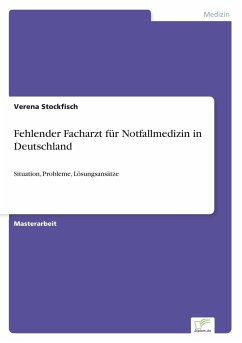 Fehlender Facharzt für Notfallmedizin in Deutschland - Stockfisch, Verena