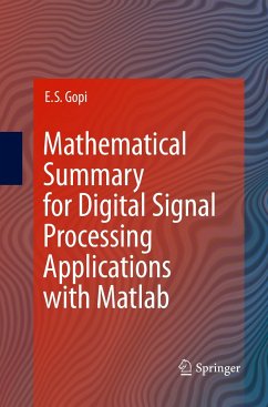 Mathematical Summary for Digital Signal Processing Applications with Matlab - Gopi, E. S.