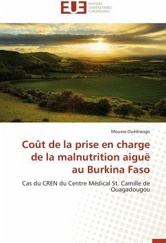 Coût de la prise en charge de la malnutrition aiguë au Burkina Faso - Ouédraogo, Moussa
