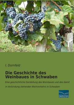 Cover Die Geschichte des Weinbaues in Schwaben