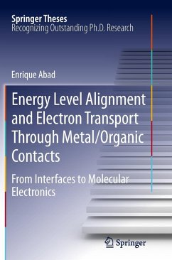 Energy Level Alignment and Electron Transport Through Metal/Organic Contacts - Abad, Enrique
