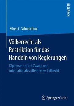 Völkerrecht als Restriktion für das Handeln von Regierungen - Schwuchow, Sören C.
