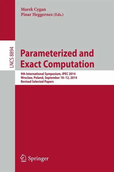 Parameterized and Exact Computation Parameterized and Exact Computation
