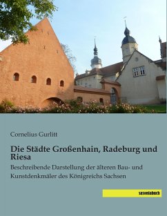 Die Städte Großenhain, Radeburg und Riesa - Gurlitt, Cornelius