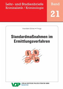 Standardmaßnahmen im Ermittlungsverfahren (eBook, ePUB) - Frings, Christoph; Averdiek-Gröner, Detlef