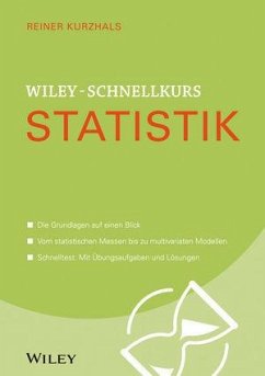 Wiley-Schnellkurs Statistik - Kurzhals, Reiner