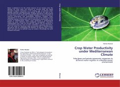 Crop Water Productivity under Mediterranean Climate