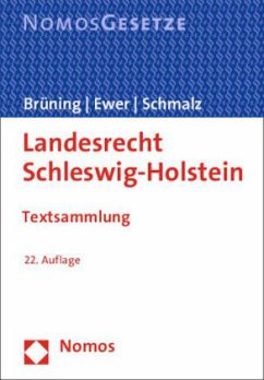 Cover Landesrecht Schleswig-Holstein