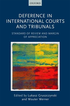 Deference in International Courts and Tribunals (eBook, ePUB) Cover Deference in International Courts and Tribunals (eBook, ePUB)
