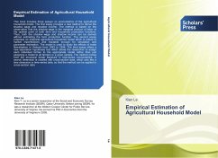 Cover Empirical Estimation of Agricultural Household Model