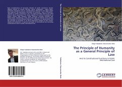 The Principle of Humanity as a General Principle of Law