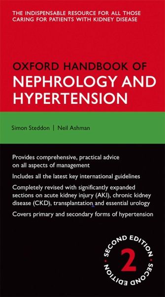 Oxford Handbook of Nephrology and Hypertension (eBook, ePUB) Oxford Handbook of Nephrology and Hypertension (eBook, ePUB)