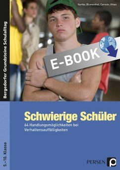 Schwierige Schüler - Sekundarstufe (eBook, PDF) - Blumenthal; Carnein; Hartke; Vrban