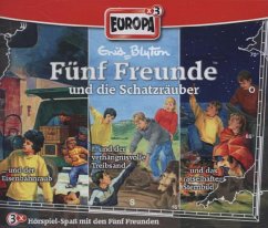 3er Box Fünf Freunde und die Schatzräuber / Fünf Freunde Bd.51/82/87 (3 Audio-CDs) - Blyton, Enid