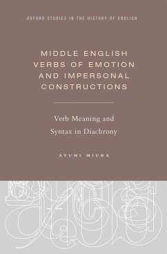 Cover Middle English Verbs of Emotion and Impersonal Constructions (eBook, PDF)