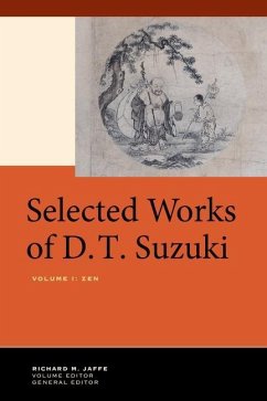 Selected Works of D.T. Suzuki, Volume I (eBook, ePUB) - Suzuki, Daisetsu Teitaro