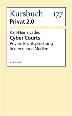 Cyber Courts (eBook, ePUB) - Ladeur, Karl-Heinz
