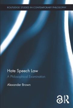 Hate Speech Law - Brown, Alex