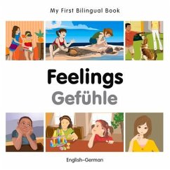 Cover My First Bilingual Book - Feelings (English-German)
