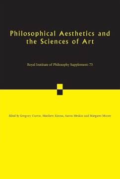 Philosophical Aesthetics and the Sciences of Art